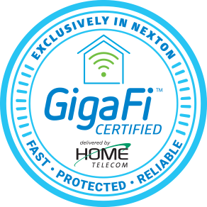 Exclusively in Nexton: GigaFi Certified. Fast, Protected, Reliable